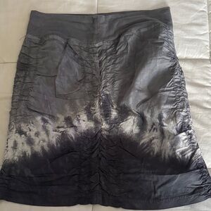 Wearables Gray Tie-Dye Women's Skirt
